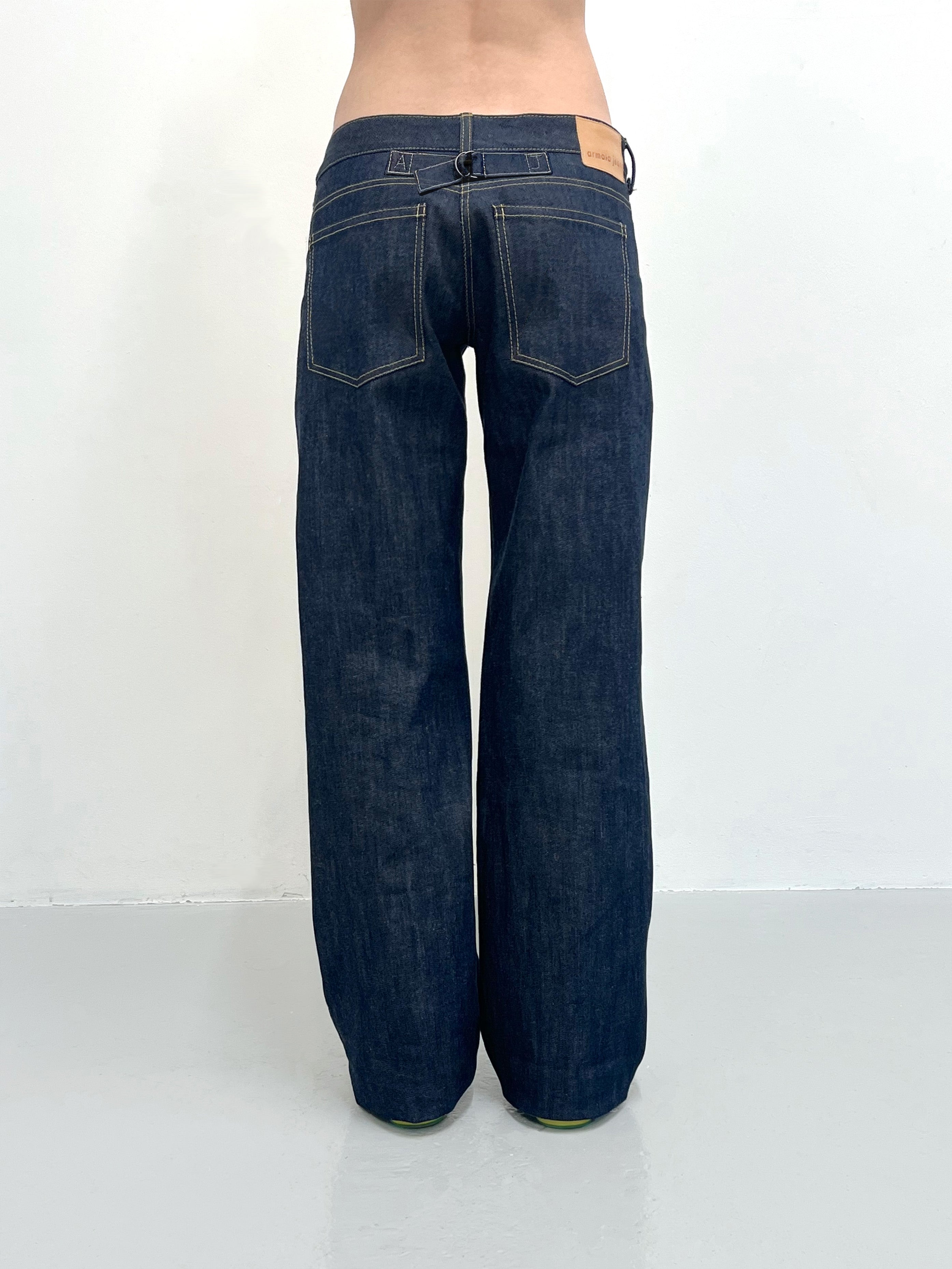 Long Zip Jeans