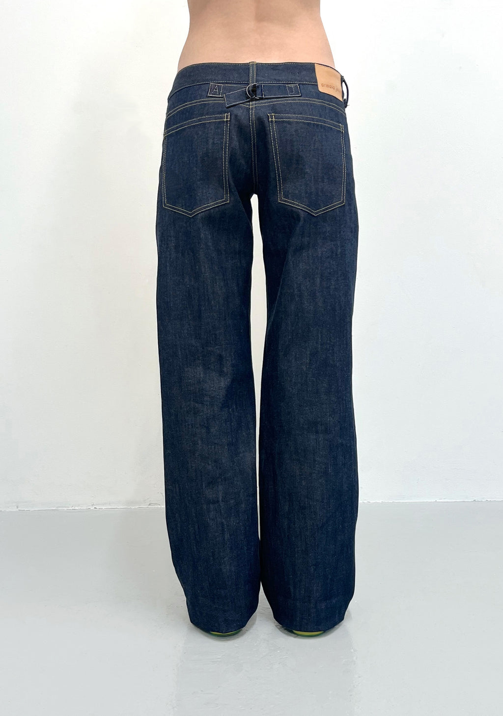 Long Zip Jeans