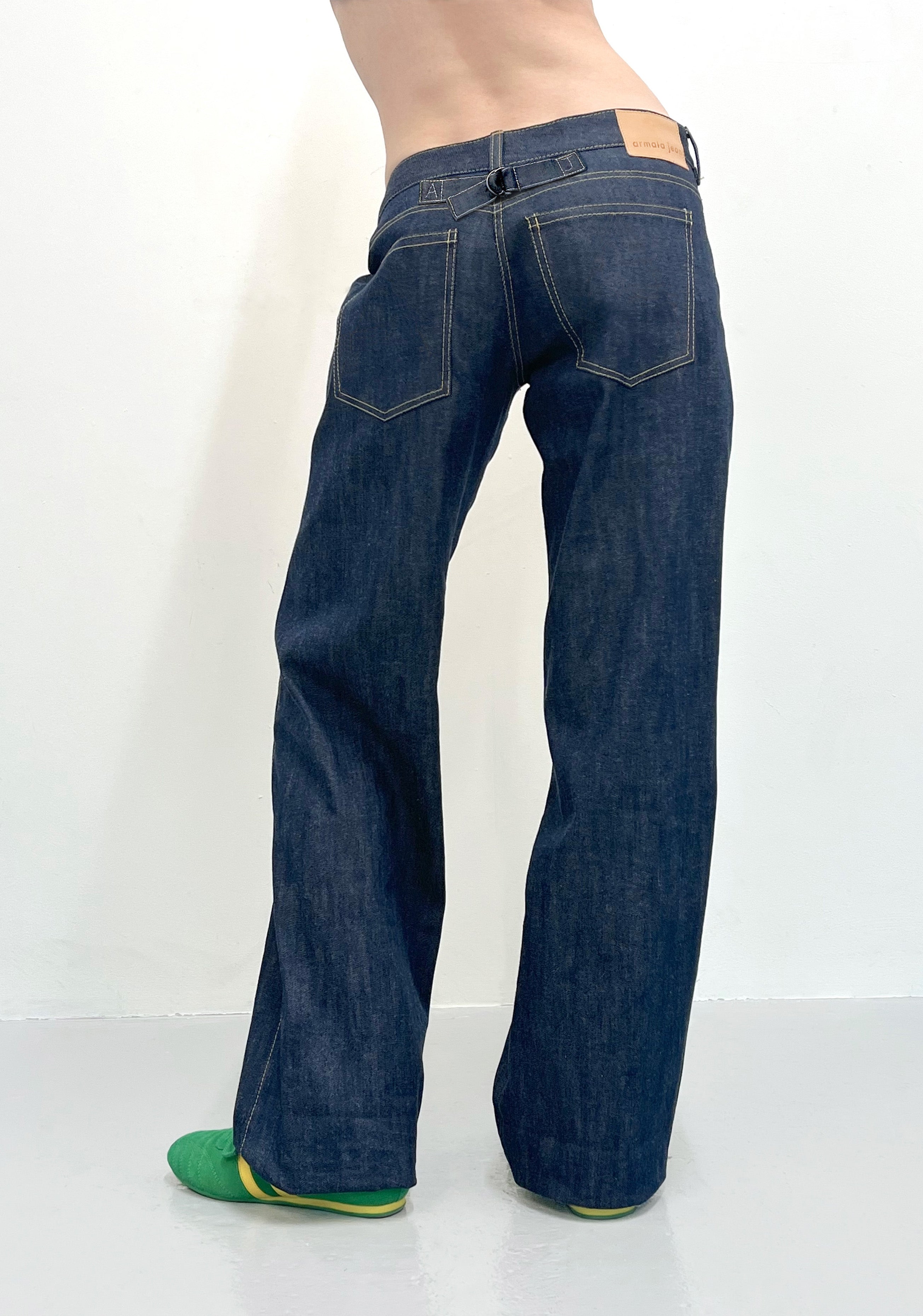Long Zip Jeans