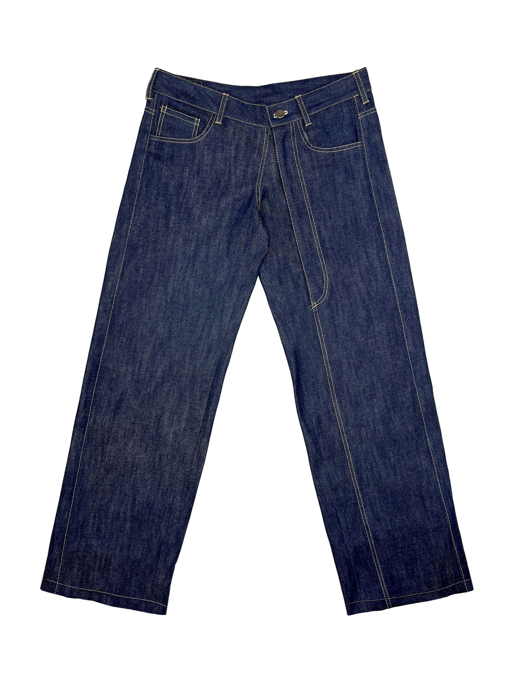 Long Zip Jeans