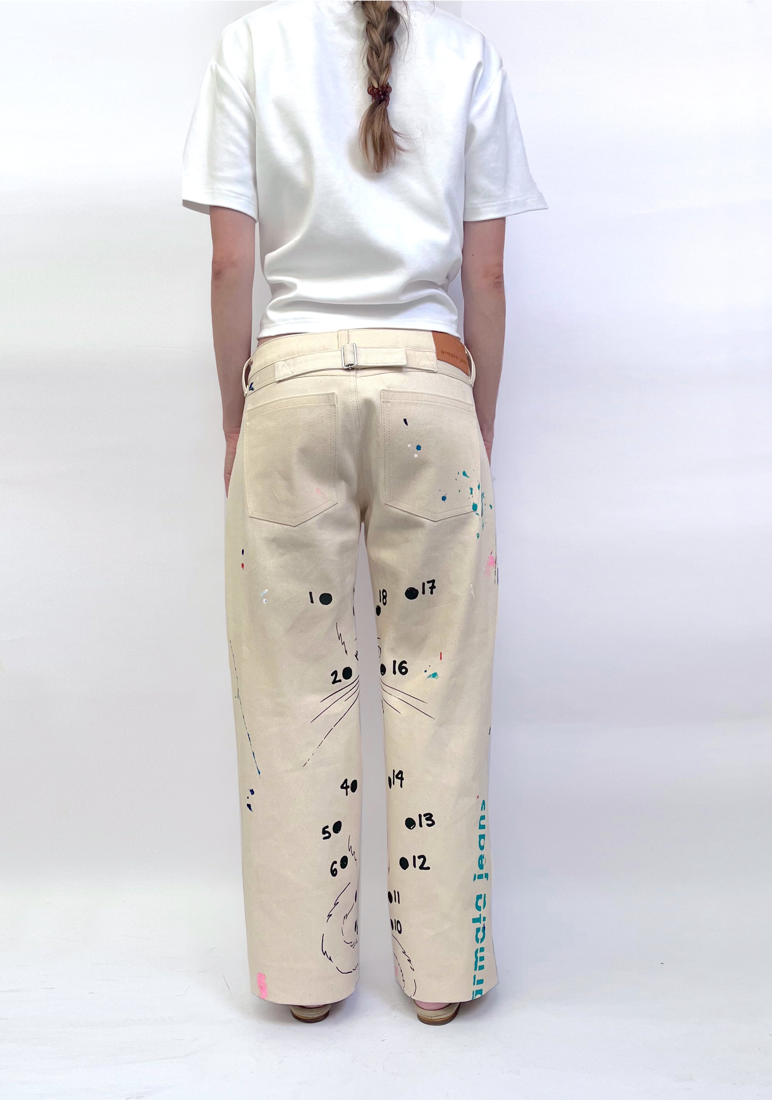 Printed Jeans
