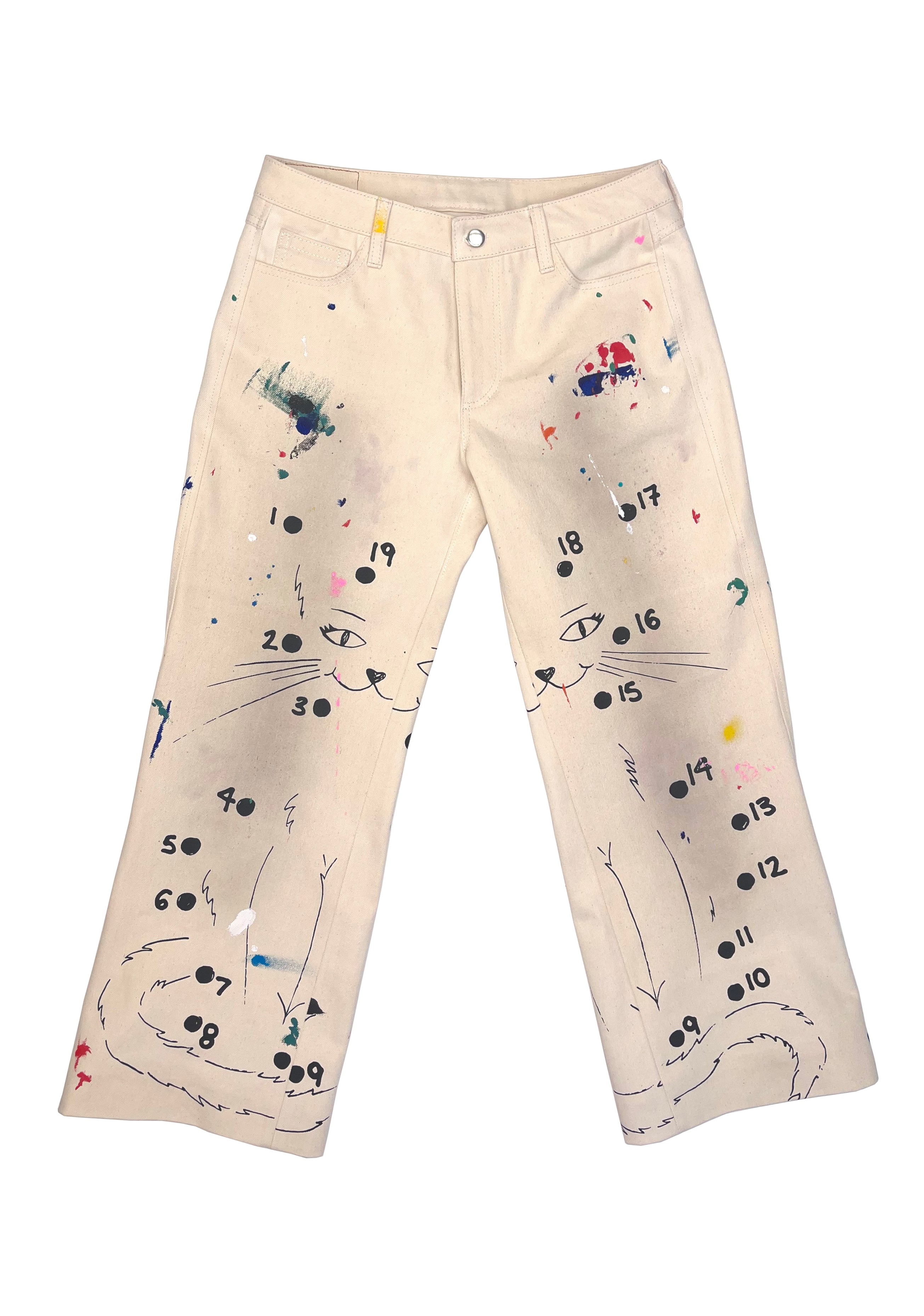 Printed Jeans