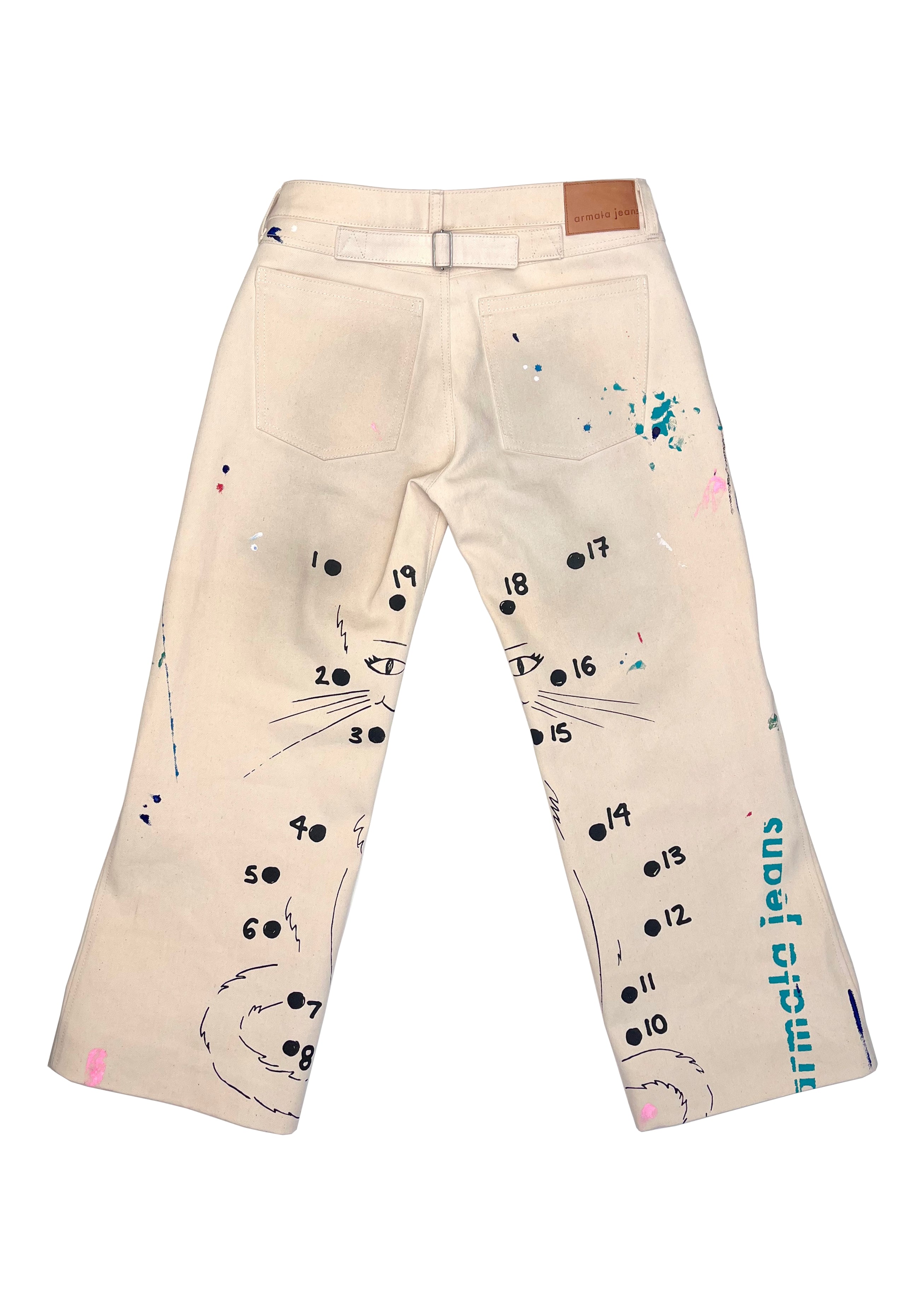 Printed Jeans