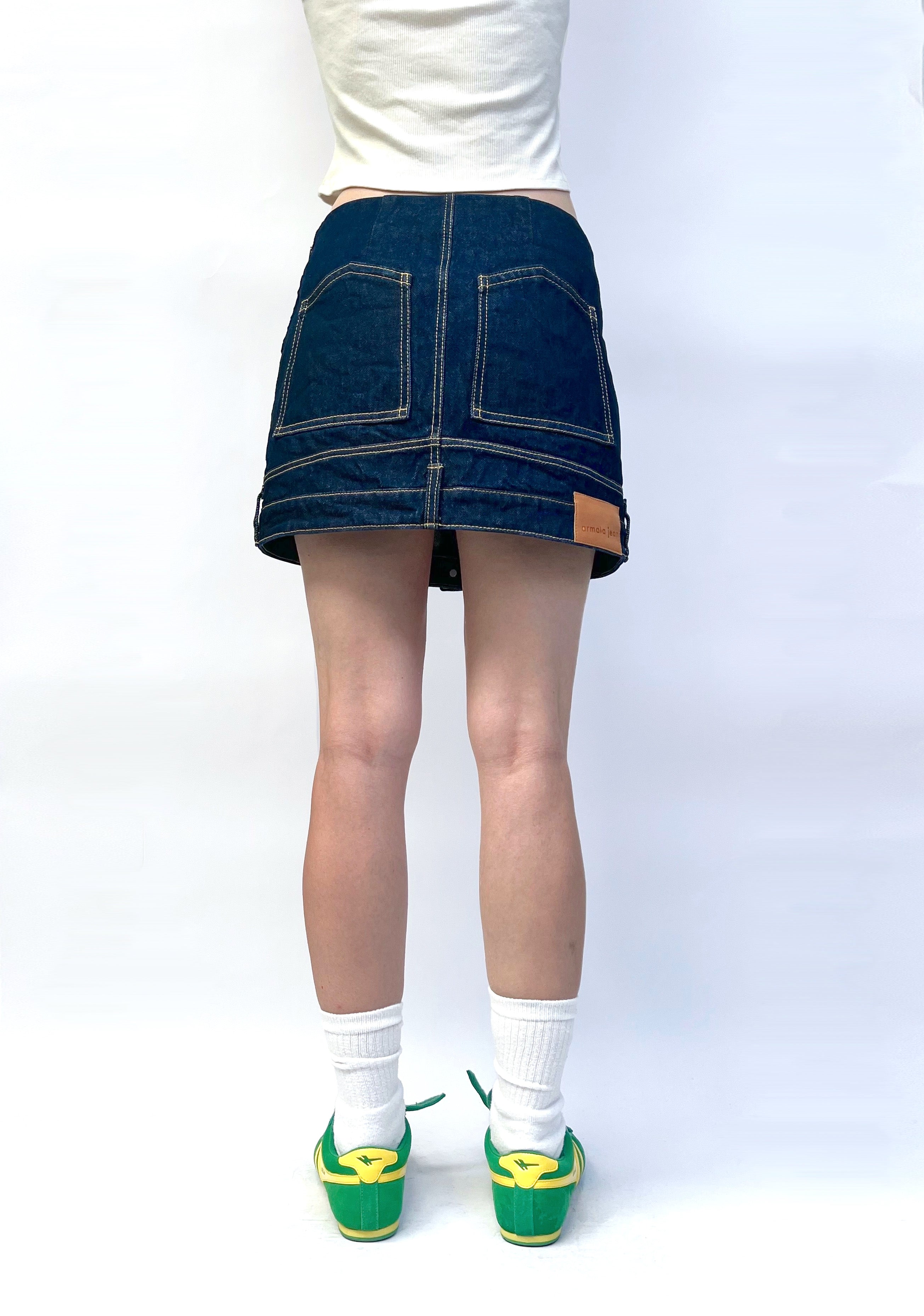 Upside Down Mini Skirt