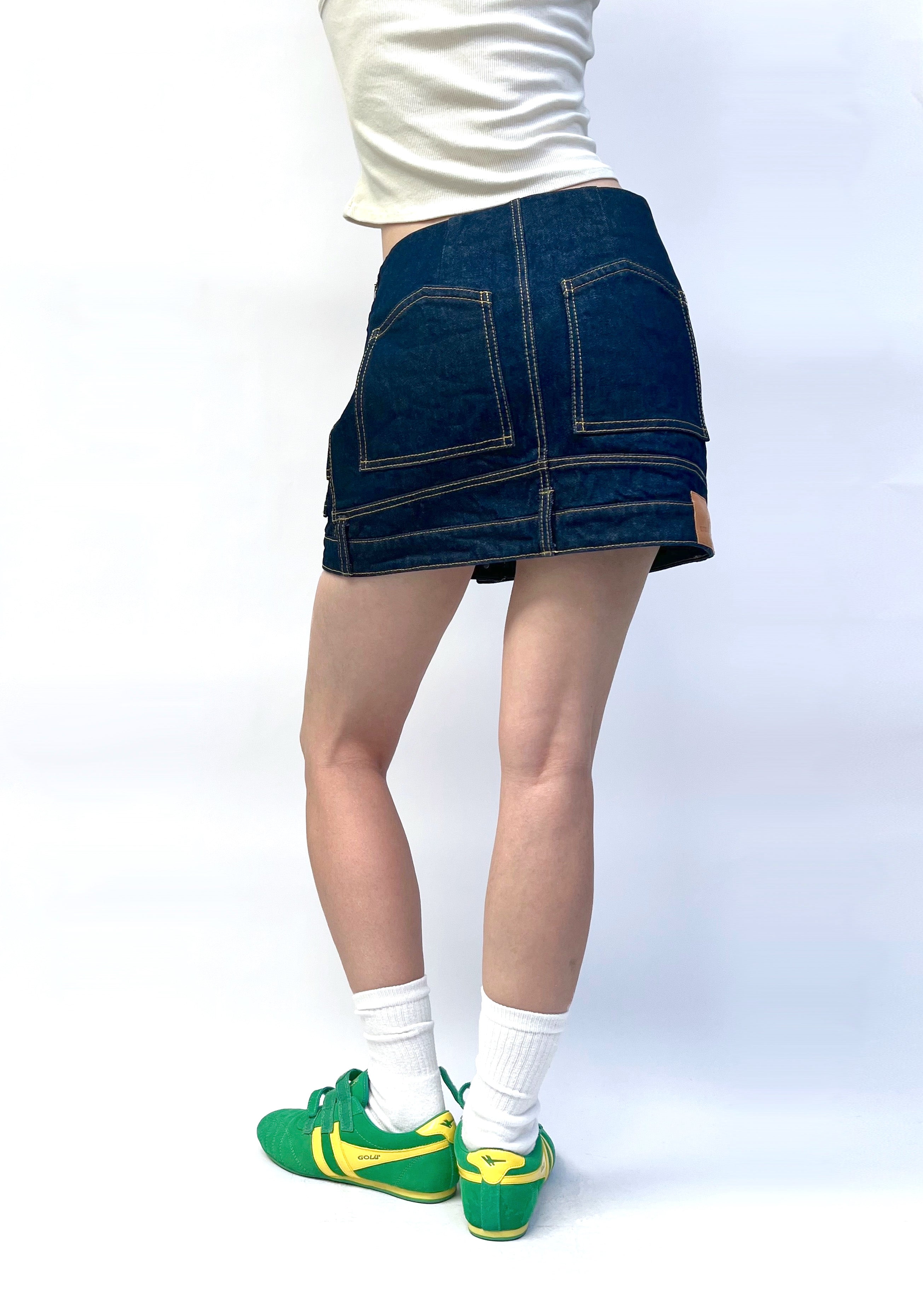 Upside Down Mini Skirt