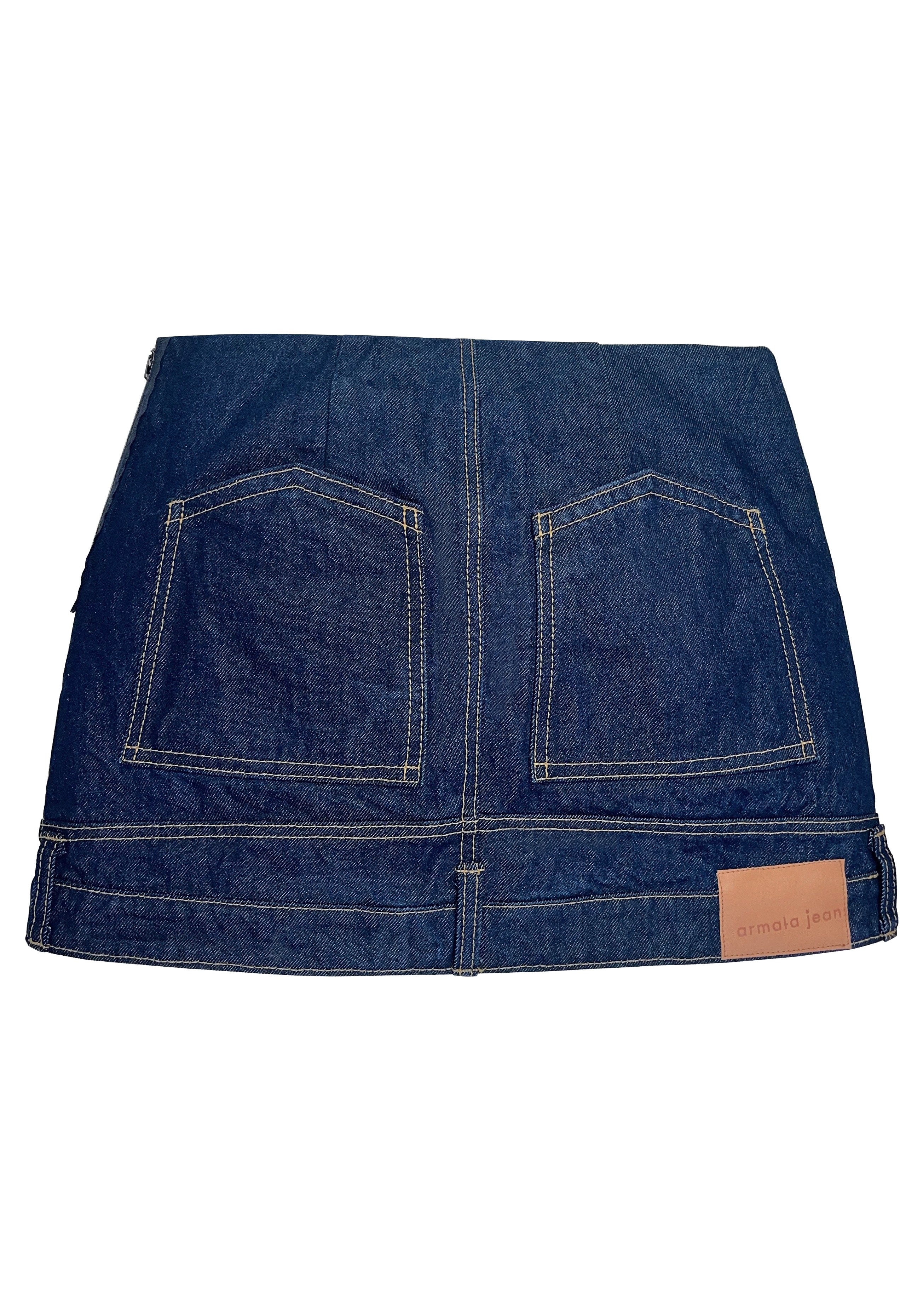 Upside Down Mini Skirt