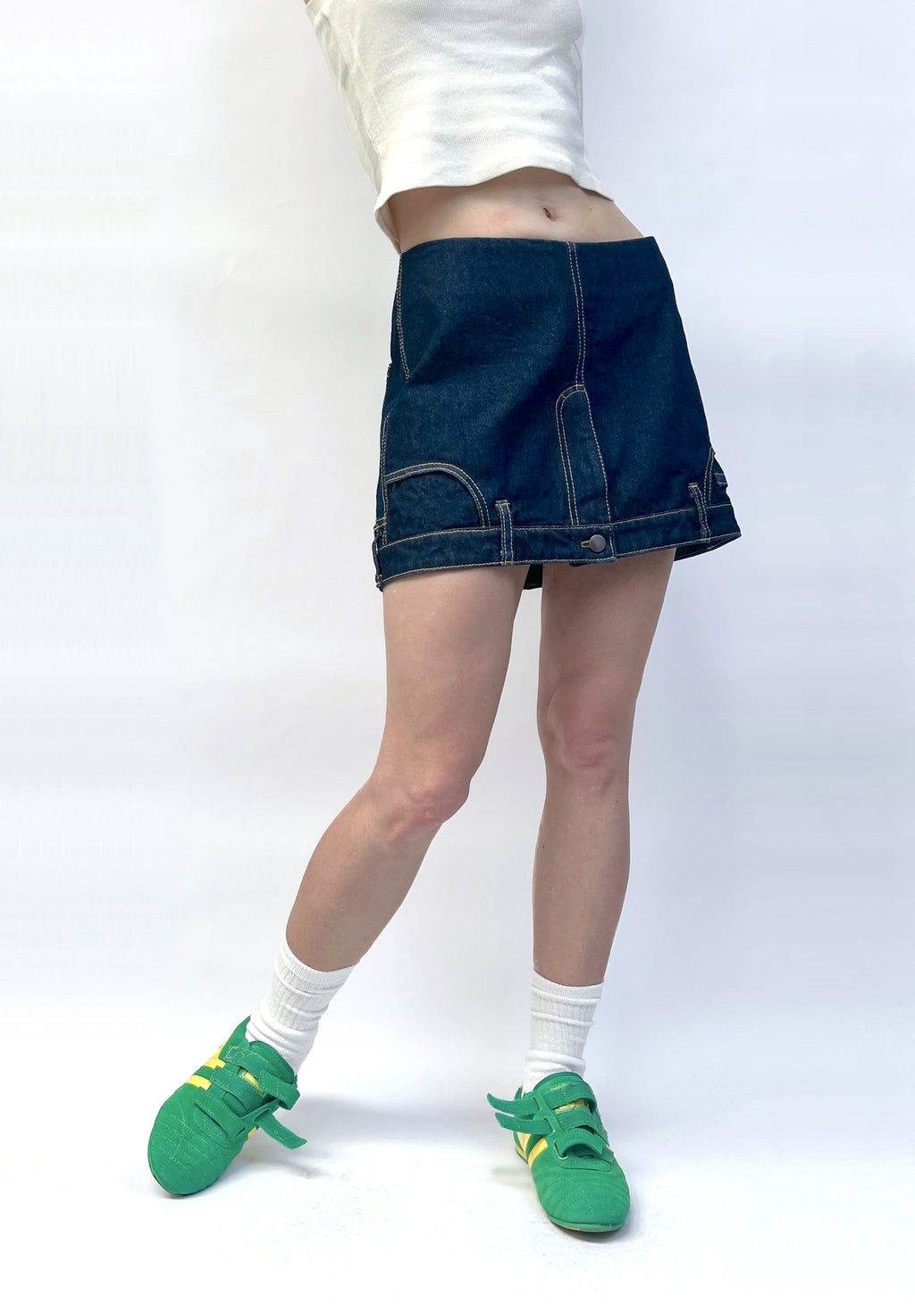 Upside Down Mini Skirt