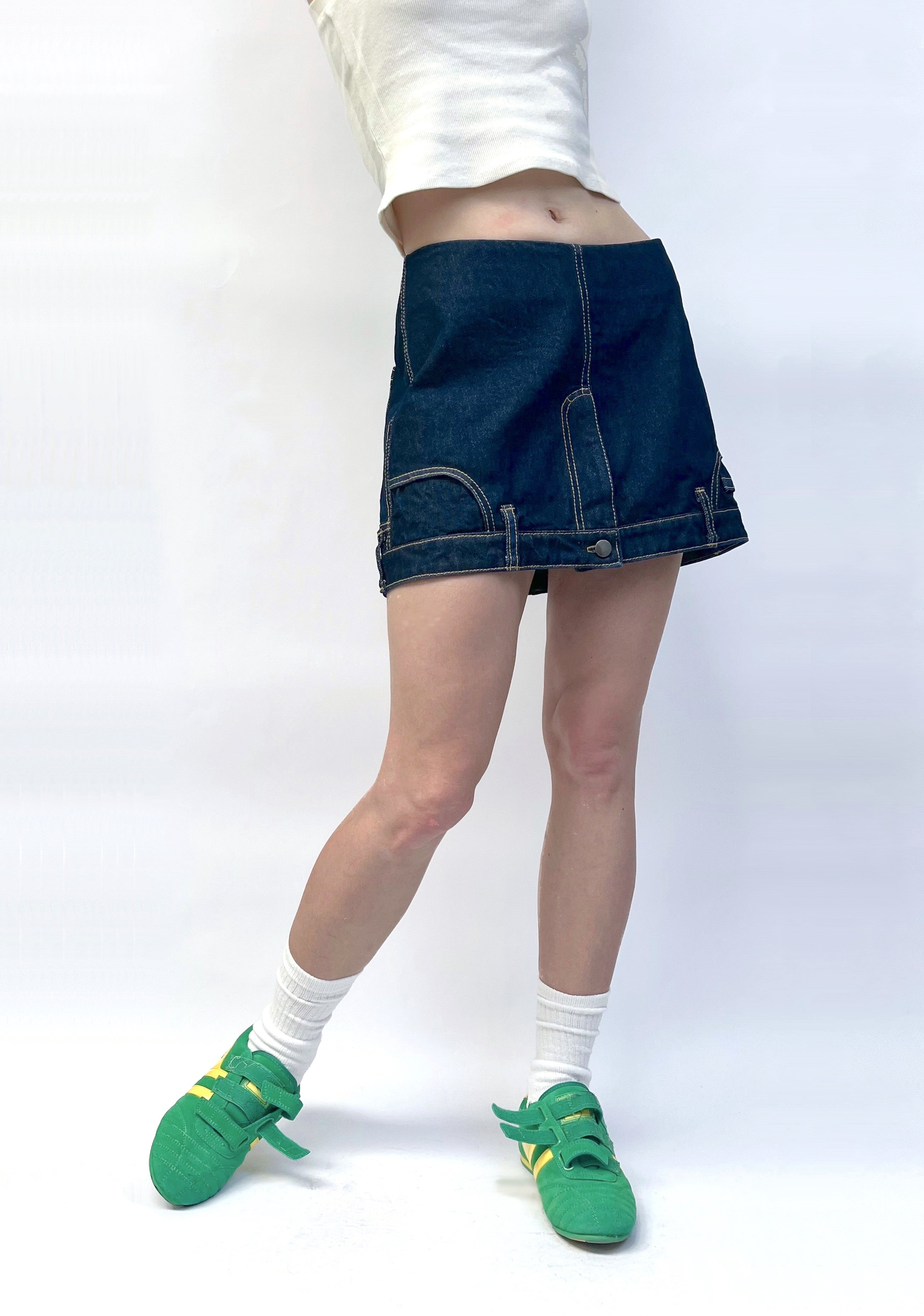 Upside Down Mini Skirt