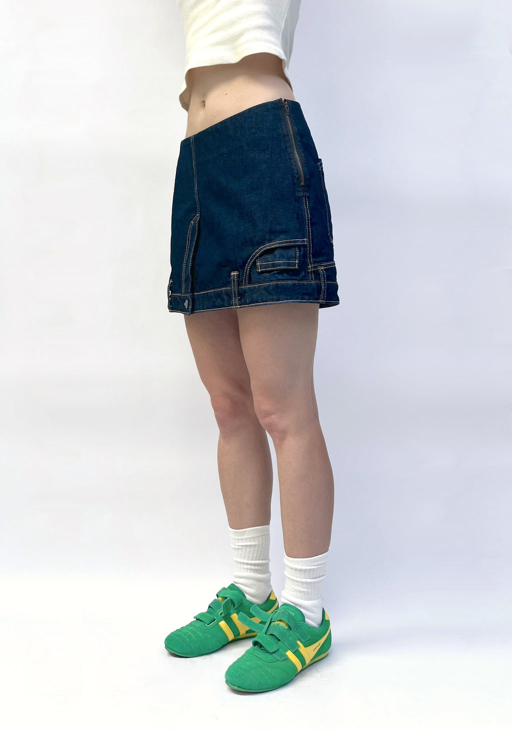 Upside Down Mini Skirt